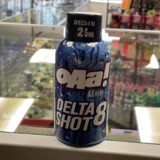 oAa! D8 Shot-25mg-Blueberry