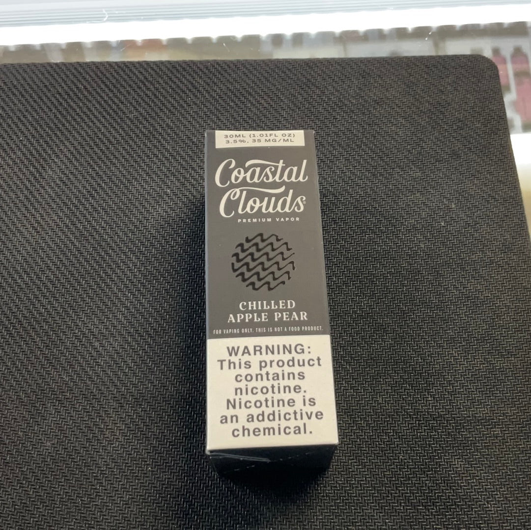 Coastal clouds 35mg chilled apple pear