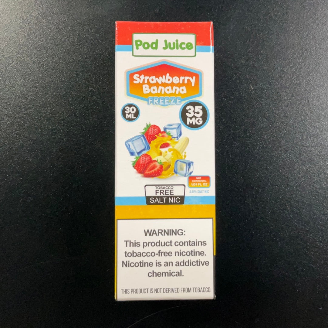 Pod Juice- 35mg Strawberry Banana Freeze