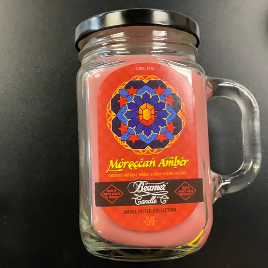 Beamer Candle- 12oz Moroccan Amber