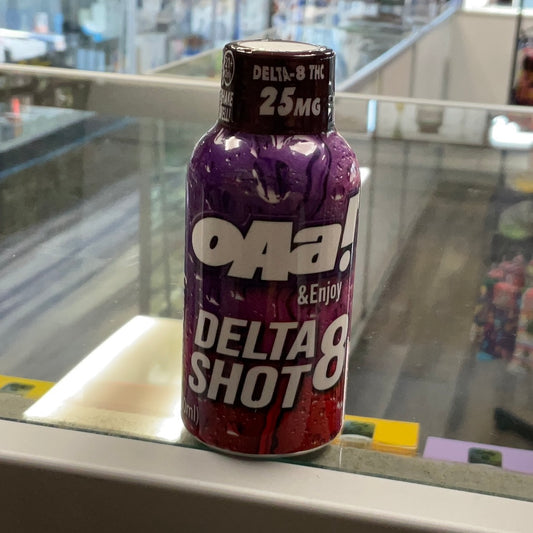 oAa! D8 Shot-25mg- Mixed Berries