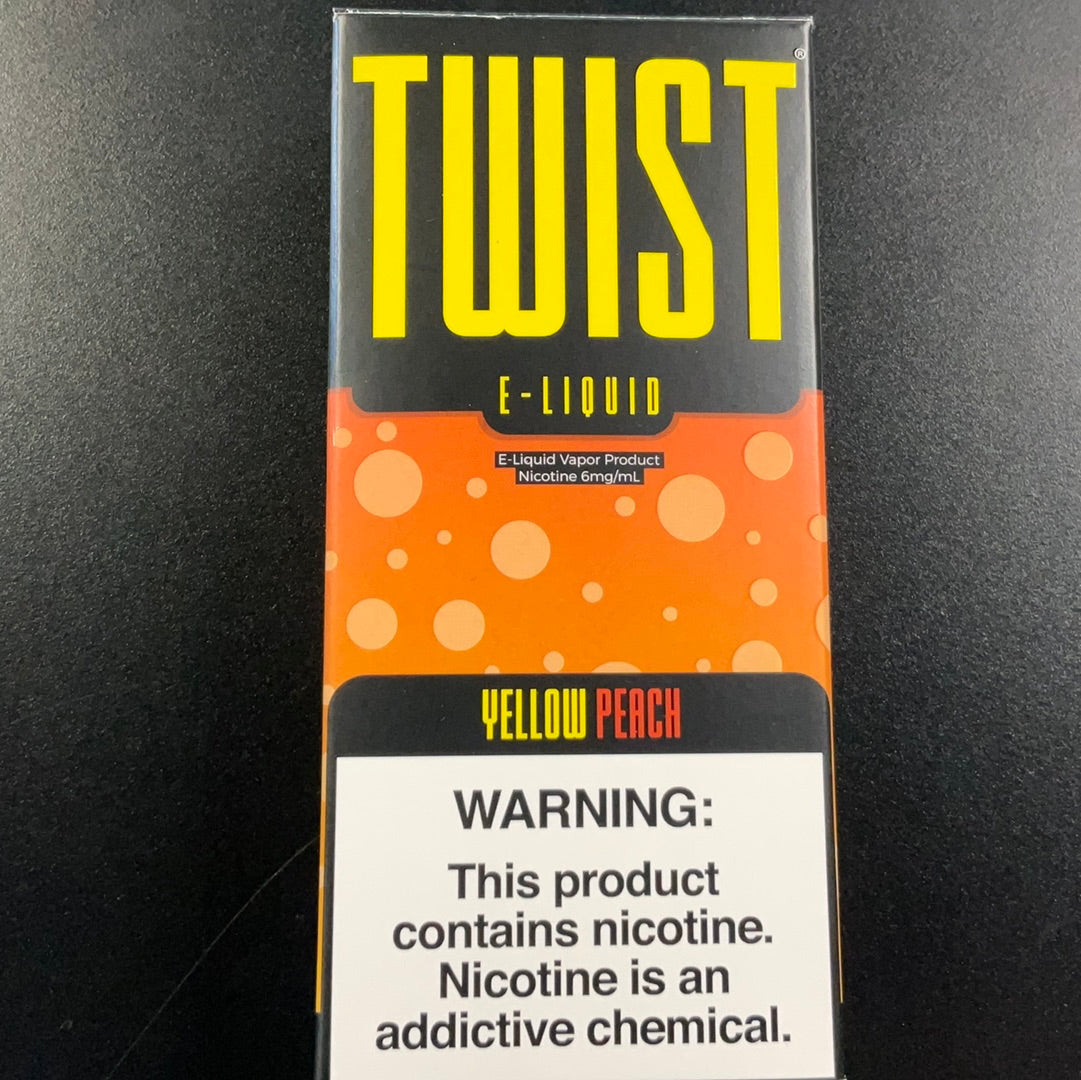 Twist E-liquid (6ml) - Yellow Peach
