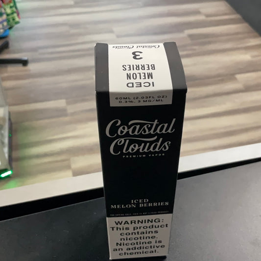 Coastal Clouds E-liquid (3mg) - Iced Melon Berries