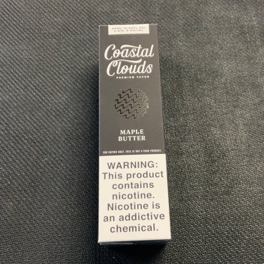 Coastal Clouds E-liquid (6mg) - Maple Butter