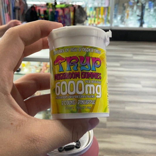 Tryp mushroom gummies 6k mg- pineapple