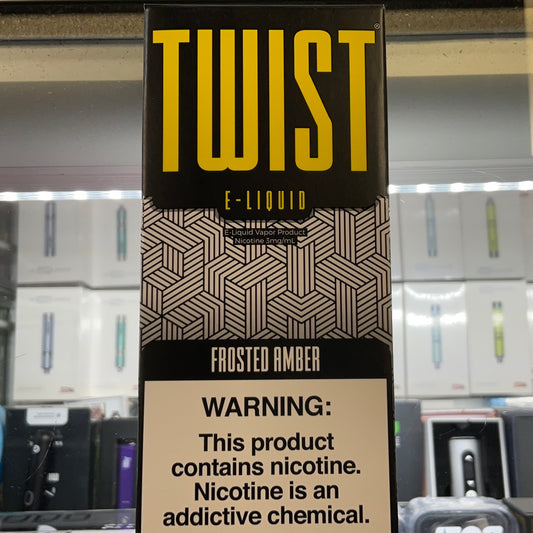 Twist - E-liquid- 3 ml Frosted Amber