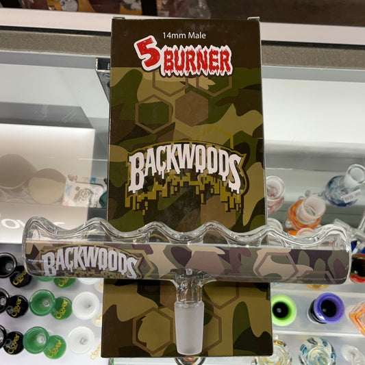 Backwoods Camo- 5 Burner 14mm