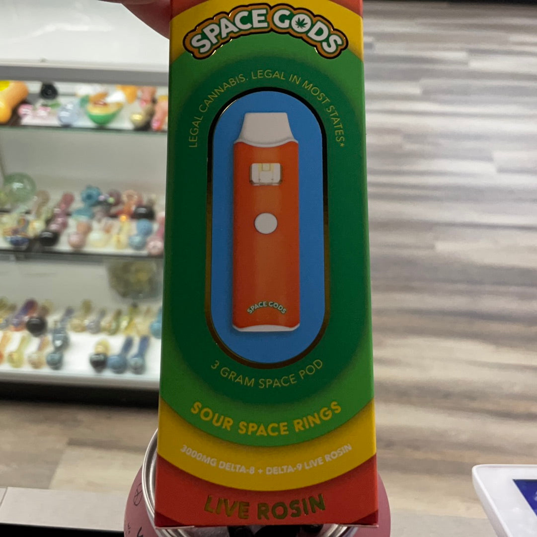 Space Gods- 3g Sour Space Rings D9,8