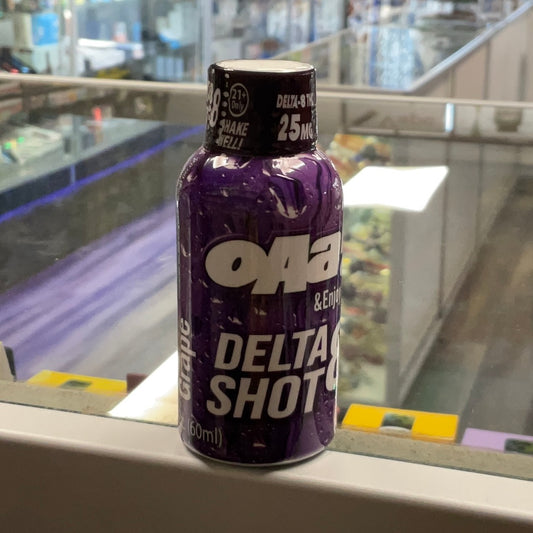 oAa! D8 Shot-25mg- Grape