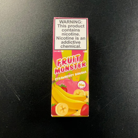 Fruit Monster Salt Nic (24mg) - Strawberry Banana