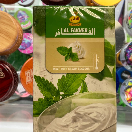 Al Fakher- Mint & Cream Hookah Tobacco