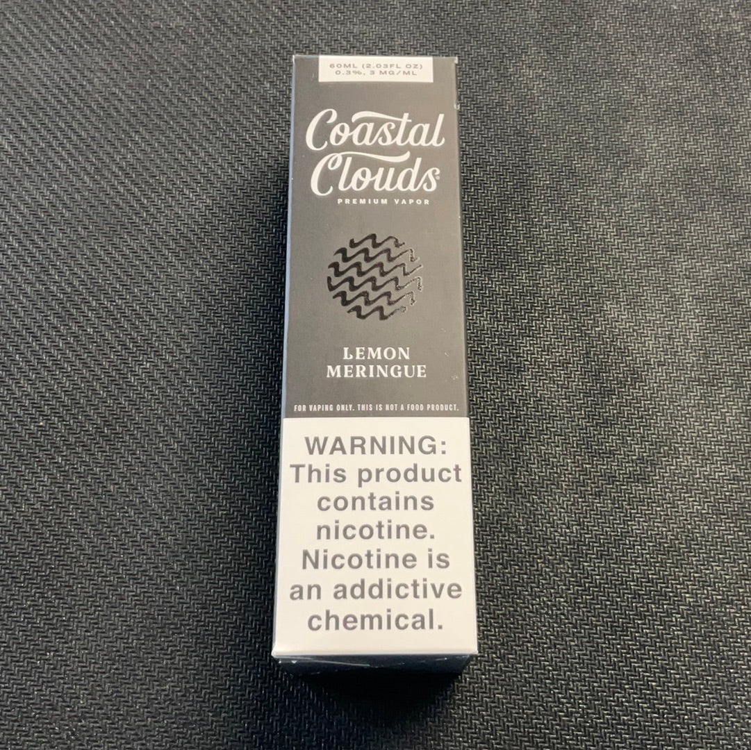 Coastal Clouds E-liquid (3mg) - Lemon Meringue
