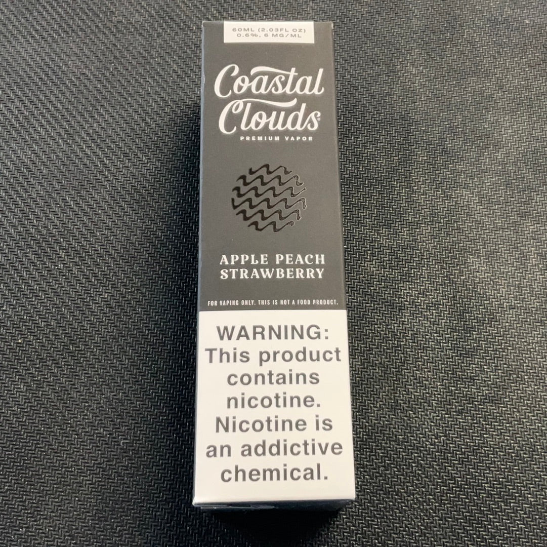 Coastal clouds 6mg apple peach stra