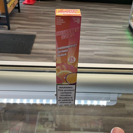 Monster bars passionfruit ice