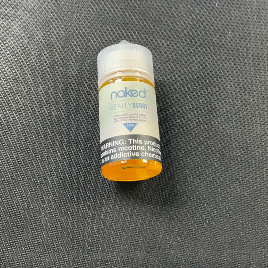 Naked E-liquid (0mg) - Really Berry