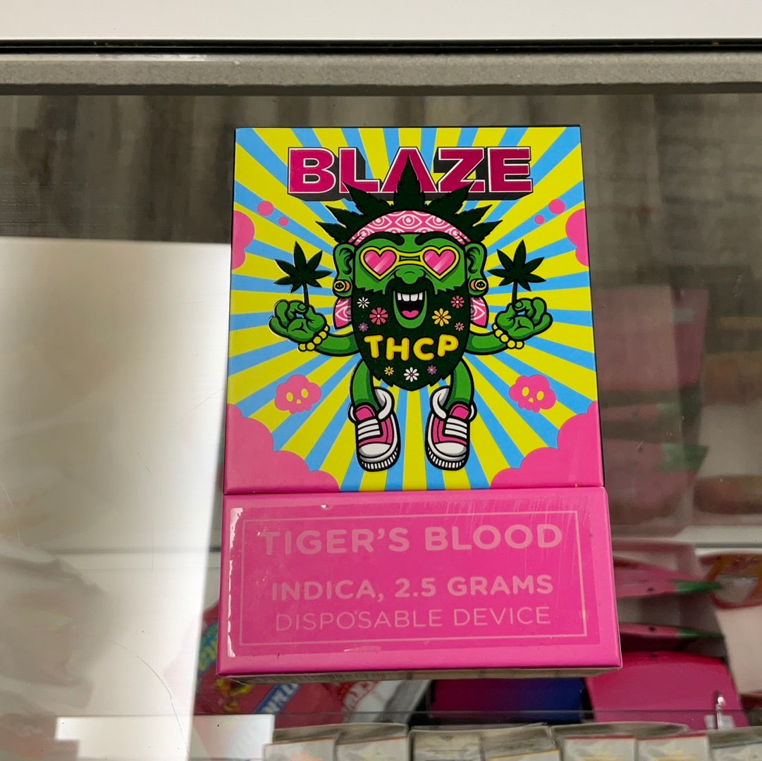 Blaze Strio- Tiger’s Blood Indica- THCP