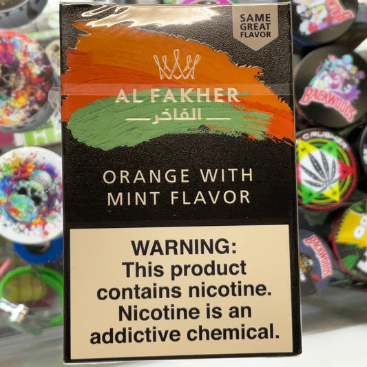 Al Fakher- 50g Orange & Mint Hookah Tobacco