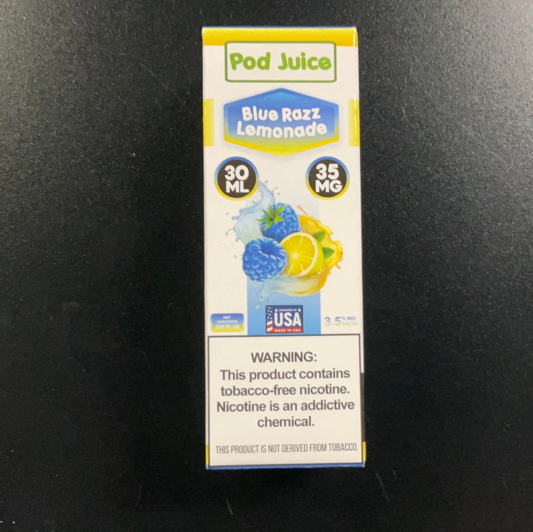 Pod Juice- Blue Razz Lemonade