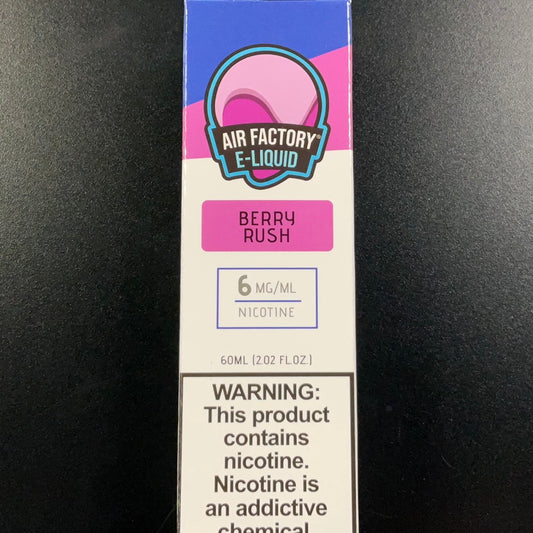 Air Factory E-Liquid- 6mg Berry Rush