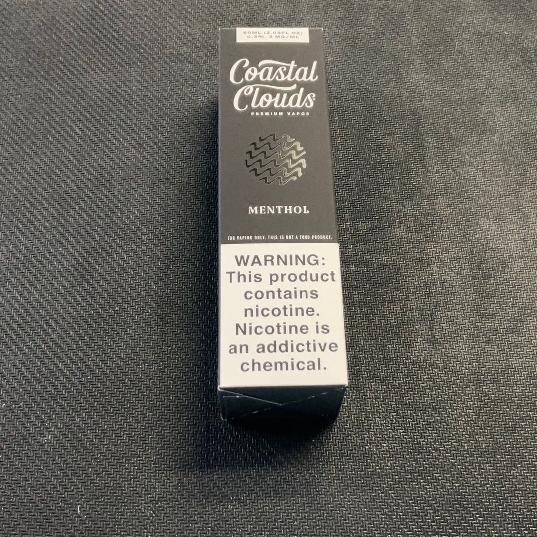Coastal clouds 3mg menthol