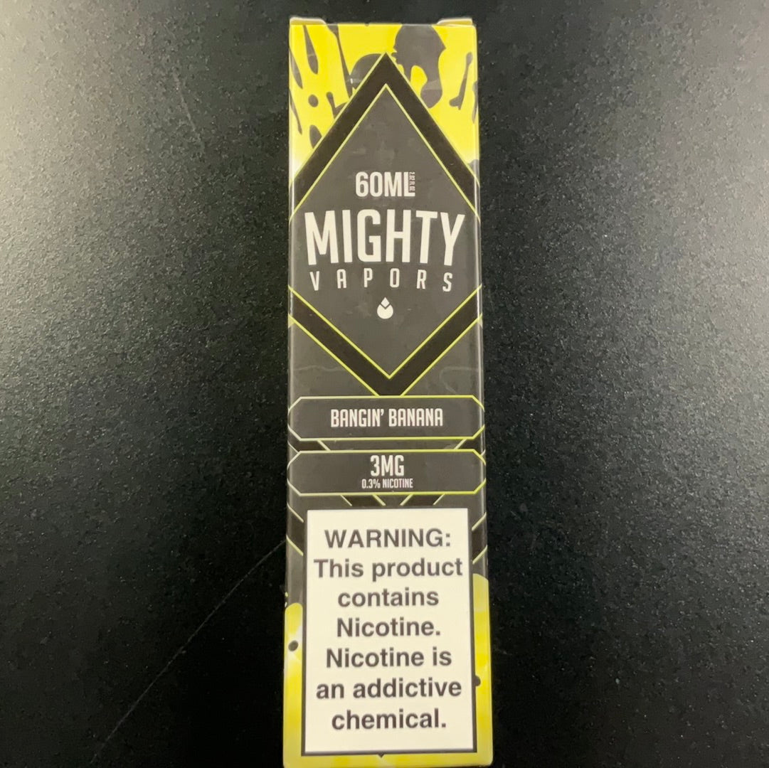 Mighty Vapors-3mg Bangin’ Banana