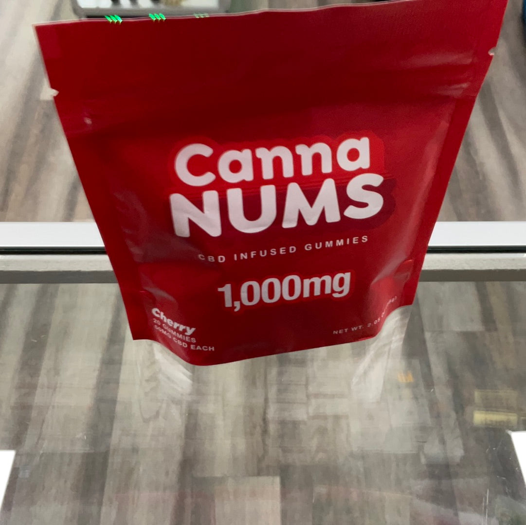 Canna nums cbd infused gummies