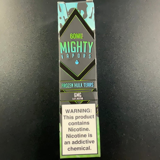 Mighty Vapors- 6mg Frozen Hulk Tears