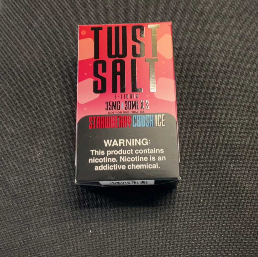 Twist Salt Nic (35mg) - Strawberry Crush Ice