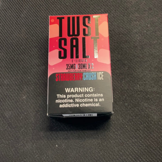 Twist Salt Nic (35mg) - Strawberry Crush Ice