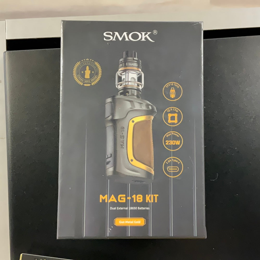 SMOK-Mag-18kit- Gun Metal Gold