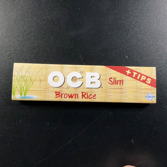 OCB- Brown Rice Slim+ Tips