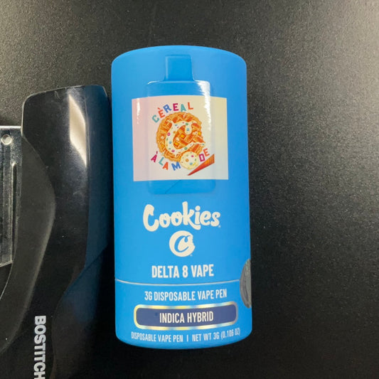 Cookies- Cereal Almonde D8 Indica Hybrid