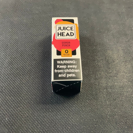 Juice Head E Juice - Guava Peach (0mg)