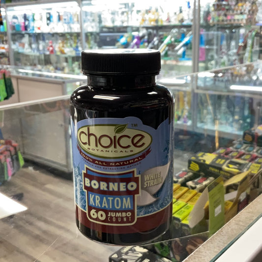 Choice kratom 60 ct Borneo