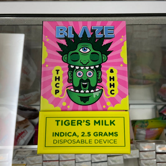 Blaze Strio- Tiger’s Milk Indica- THCP+HHC