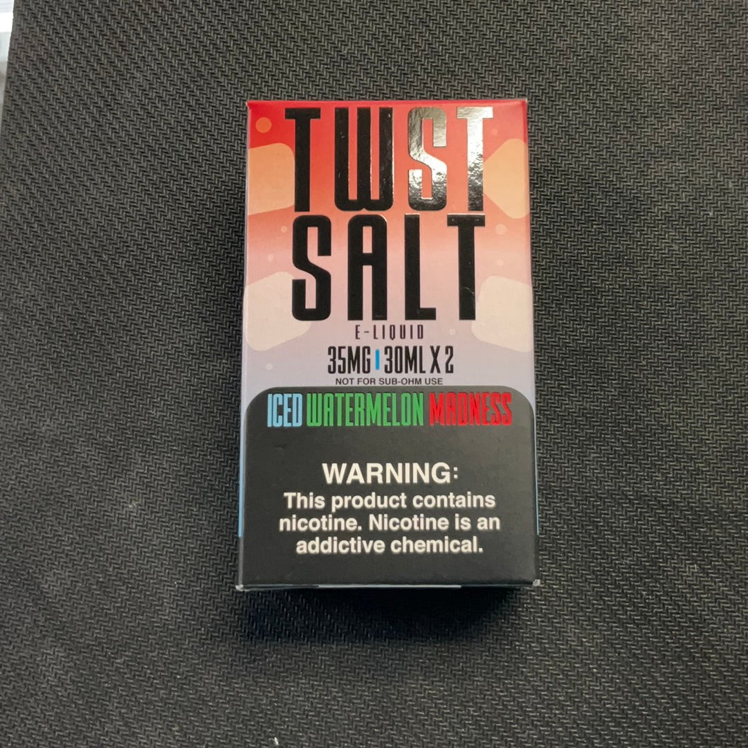 Twist Salt Nic (35mg) - Iced Watermelon Madness