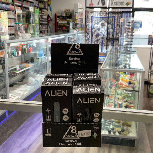 Alien d8 cart - banana milk