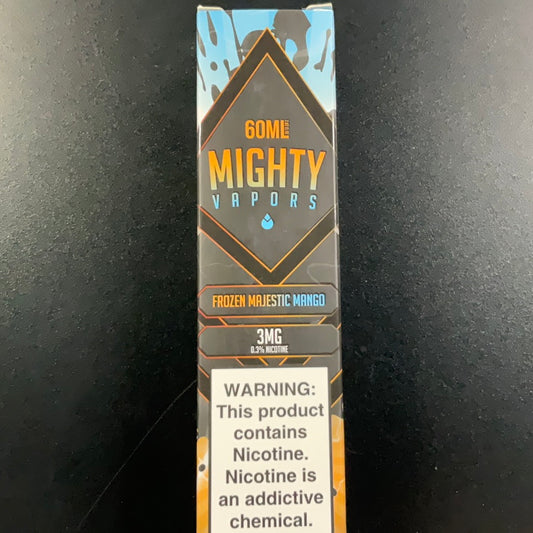 Mighty Vapors E-liquid (3mg) - Frozen Majestic Mango