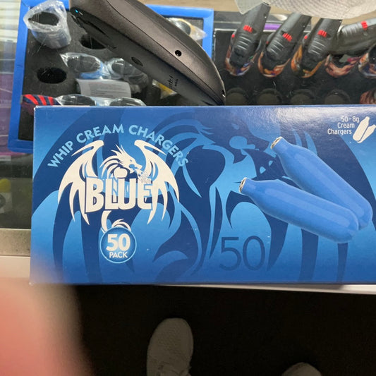Whip cream charger blue 50 pack