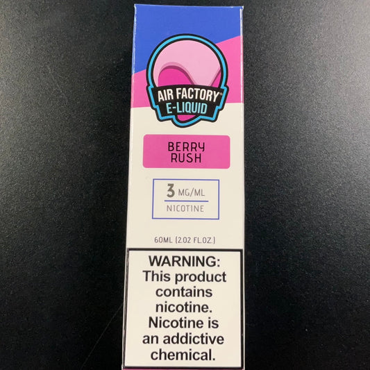 Air Factory E-Liquid- 3mg Berry Rush