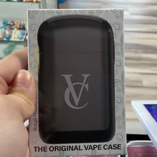 Vape clutch- matte black on black
