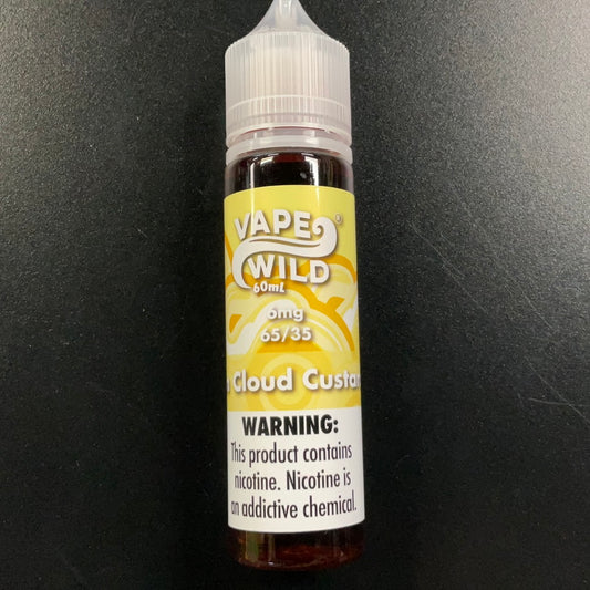 Vape Wild- 6mg On Cloud Custard