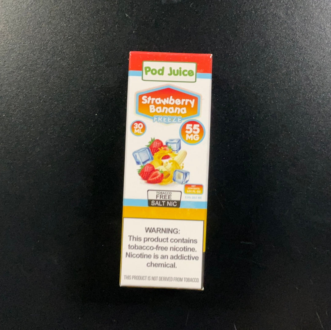 Pod Juice- 55mg Strawberry Banana Freeze