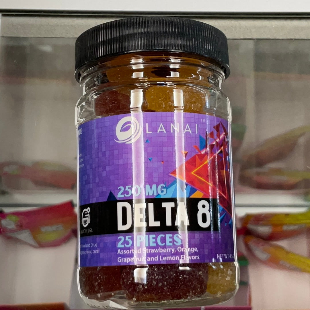 Lanai- D8 Gummies 25ct 250mg
