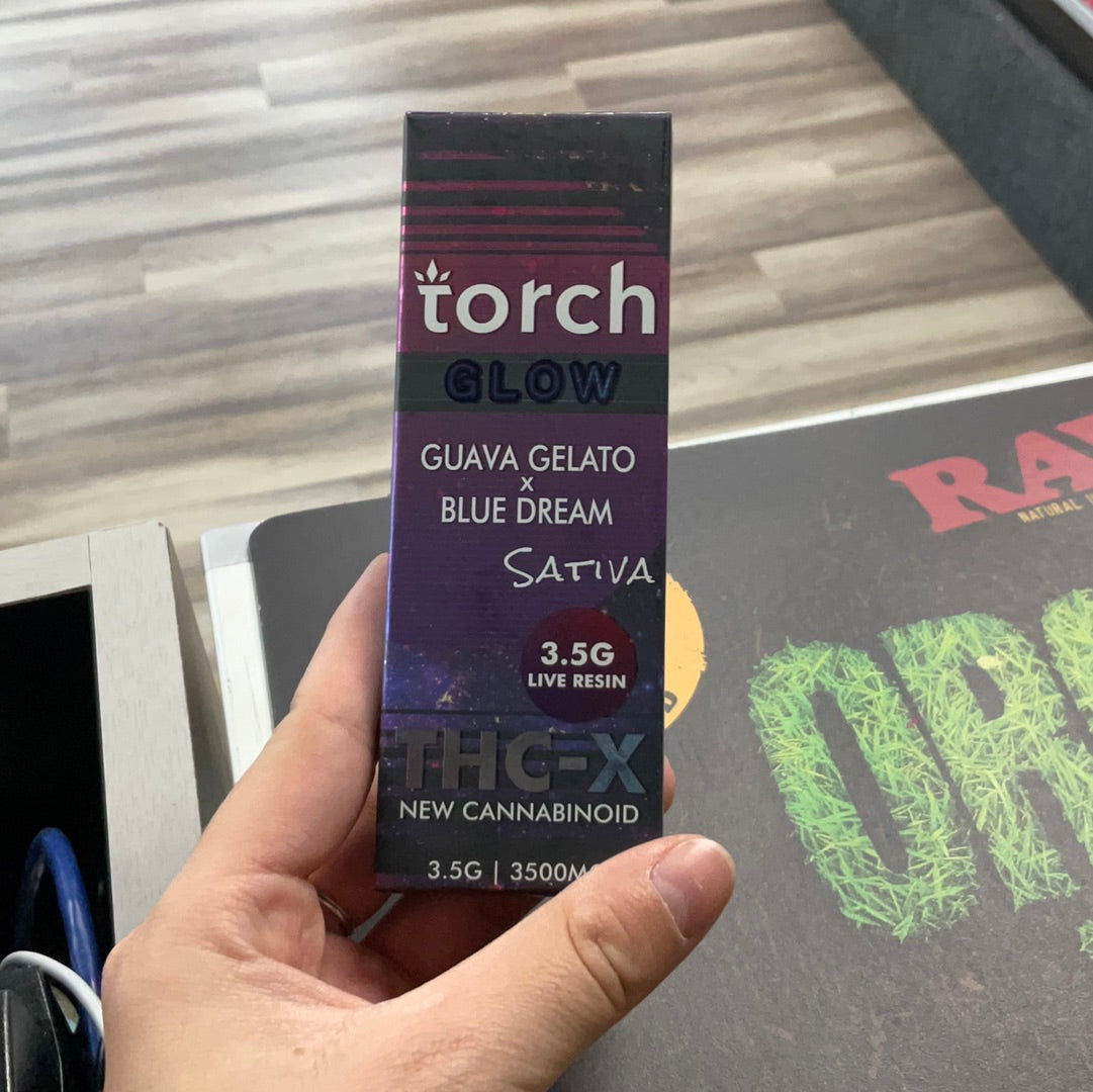 Torch thcx dispo - guava gelato x blue Dream