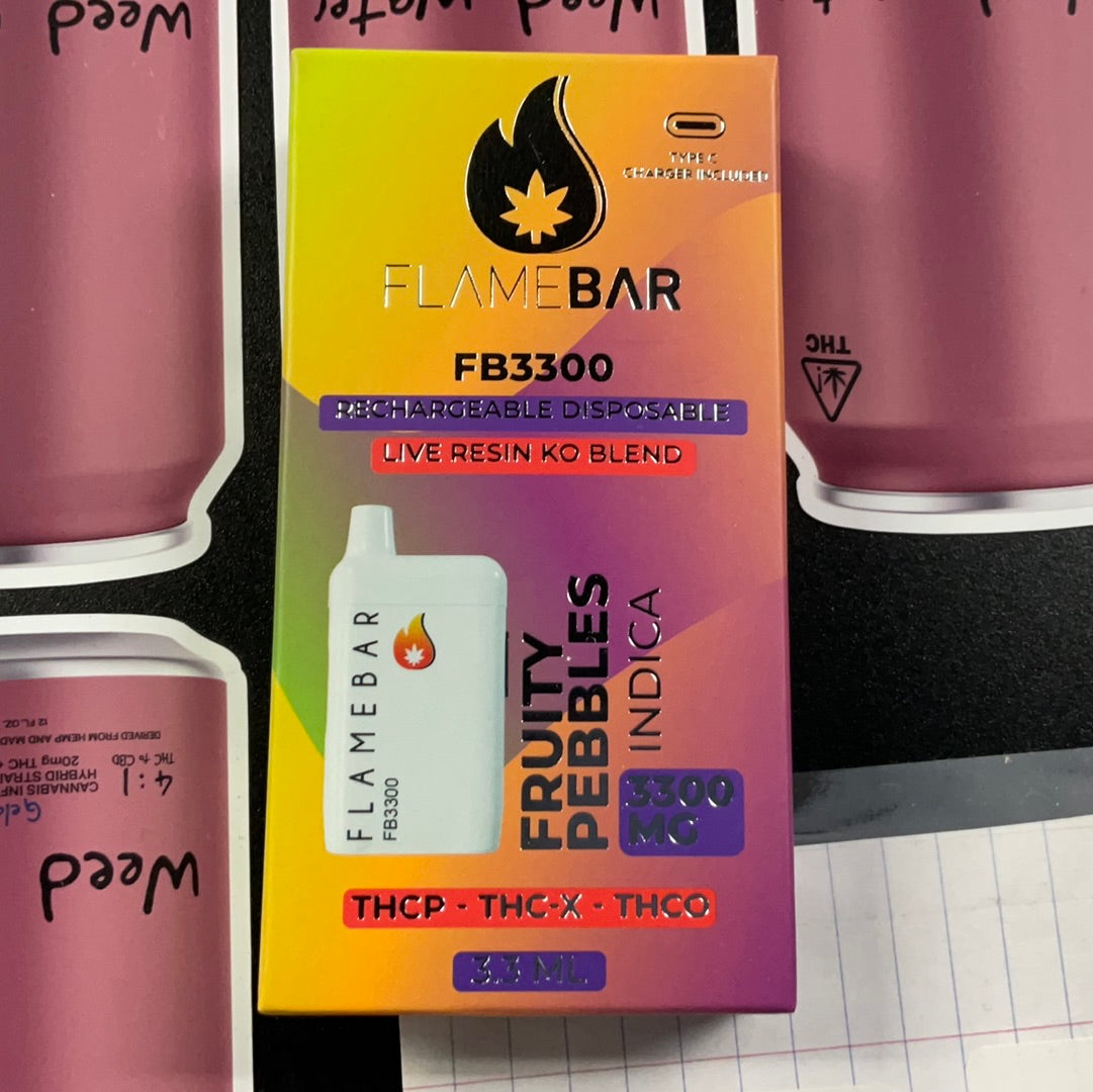 Flame Bar- Fruity Pebbles Indica