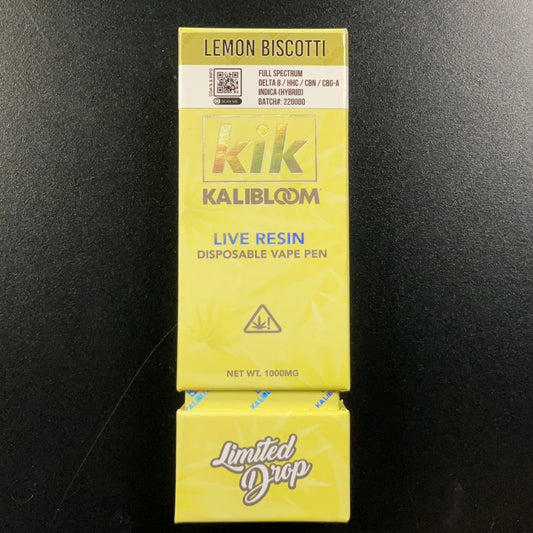 Kalibloom- Kik- Lemon Biscotti