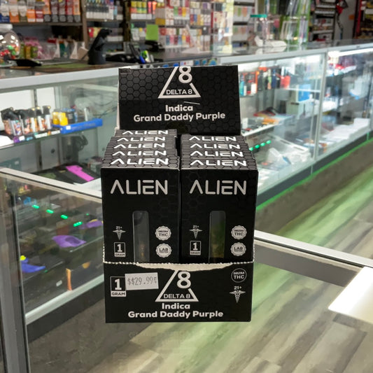 Alien d8 cart - grand daddy purple