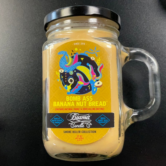Beamer Candle- 12oz Bomb Ass Banana Nut Bread