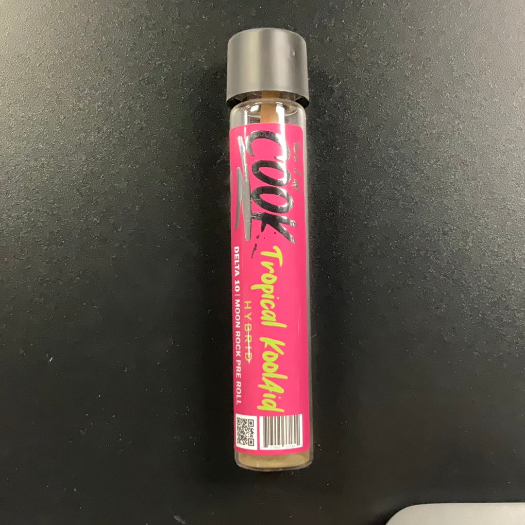 Cook- D10 Tropical Koolaid Hybrid-Moon Rock Pre Roll